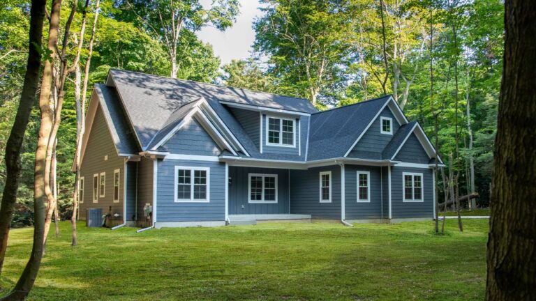 Exterior Wooded Home